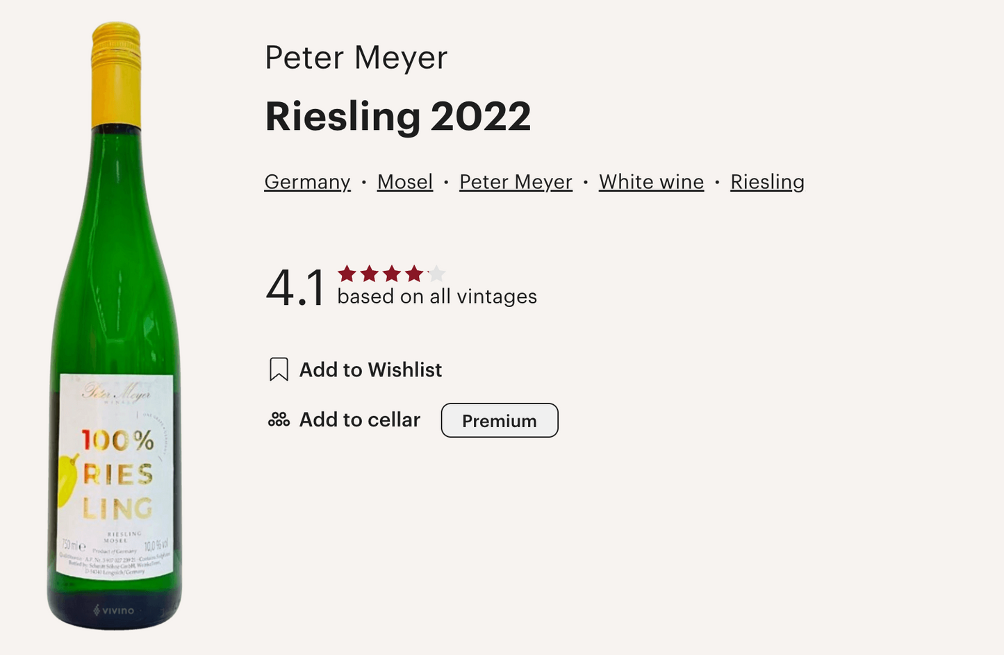 德國 Peter Meyer Mosel Riesling 2022